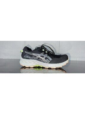 ASICS GEL-Venture 10 Womens Athletic Trail Running Shoes Size 8 Black Green Pink